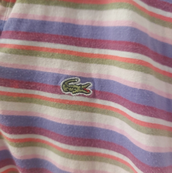 Pink lacoste polo - Picture 2 of 4
